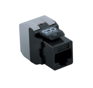 44-80-01 - Accoppiatore RJ45 Cat.5e Presa/Presa Schermata