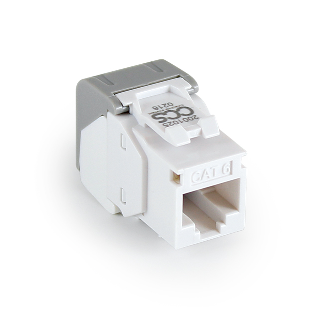 Presa CCS Easy Crimp Compact Cat.6 RJ45 non schermata UTP 568A/B