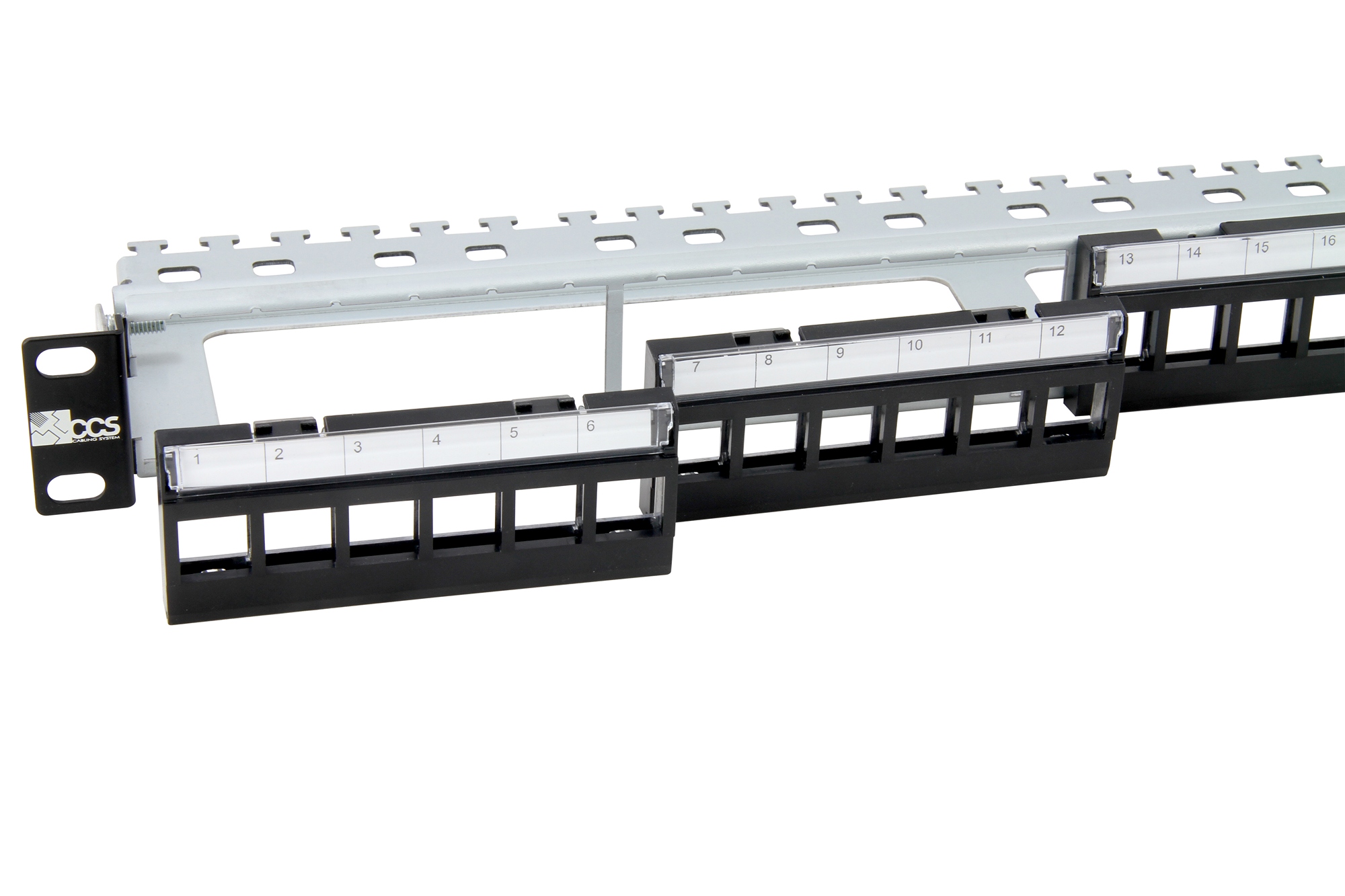 RiteAV Piastra A Muro CAT6a Schermata 2 Porte - Colore Marrone - Connessione Femmina-Femmina Senza Utensili