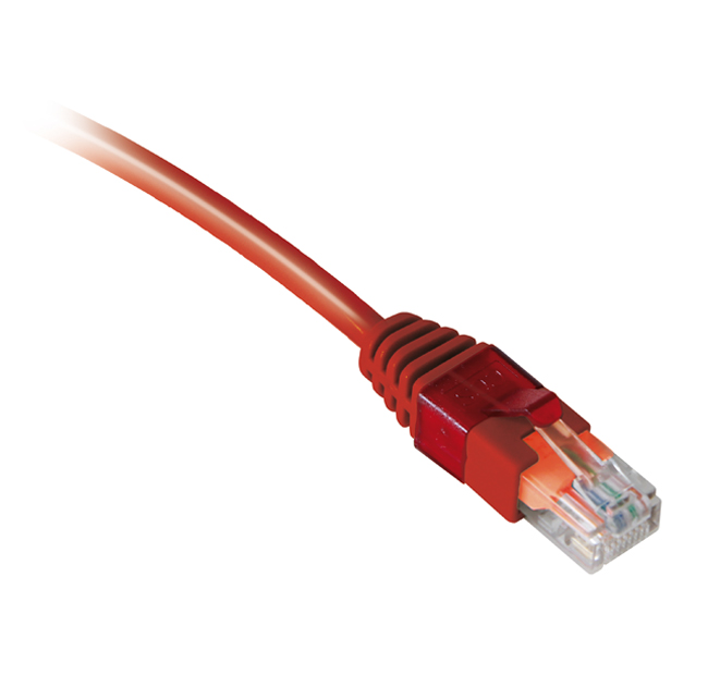 InLine Cavo Patch Crossover LAN S/FTP Cat.6 – 10 Metri, Rosso, Per Collegamento Diretto Tra PC E Hub Gigabit
