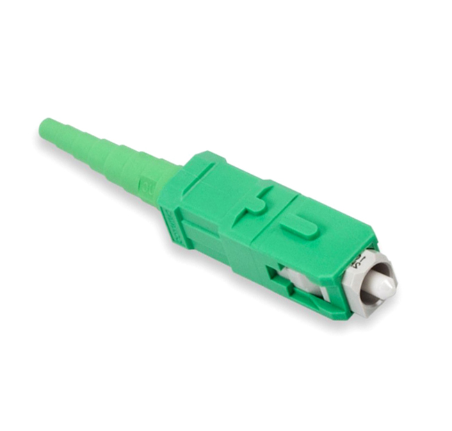 Connettore Unicam standard performance SC/APC monomodale per fibra