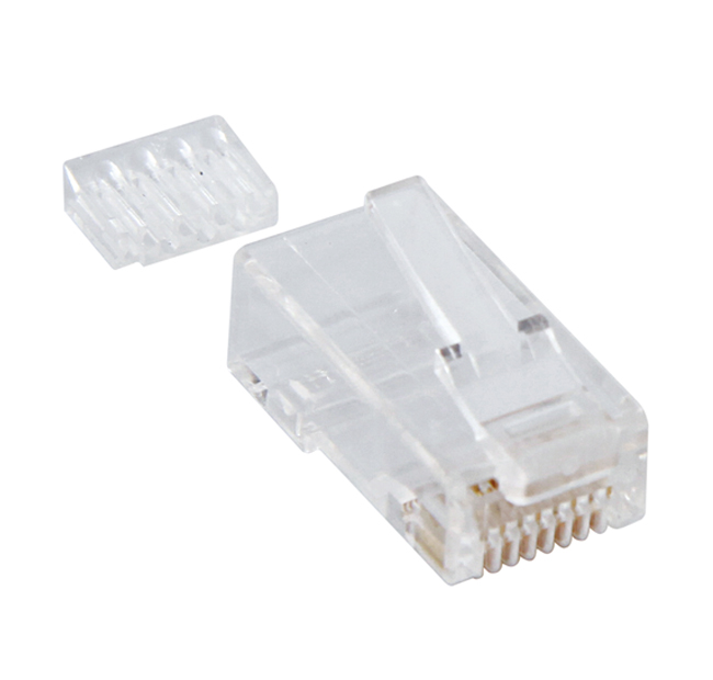 Connettori Nedis RJ45 Cat 5 UTP Maschio Grigio/Trasparente (per 10) - Cavi  RJ45 - Garanzia 3 anni LDLC