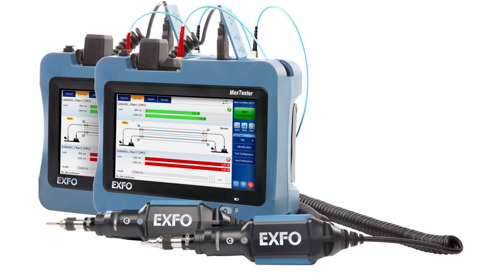 EXFO MaxTester 945 versione QUAD iCERT