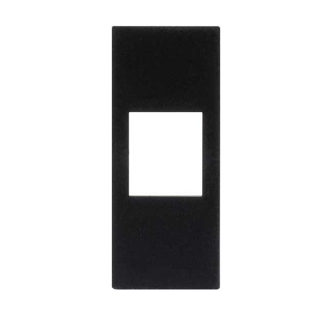 Vimar Linea series type adapter, black color – QUBIX